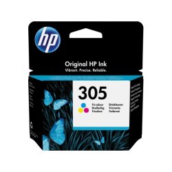 HP nr 305 C M Y bläckpatron, blister, sampack