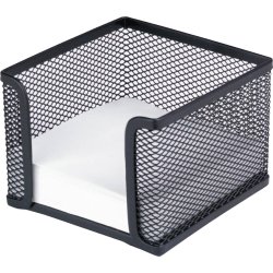 Office fyrkantig blockask, svart