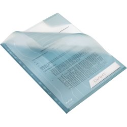 Leitz CombiFile mapp, hård baksida, blå (3 st)