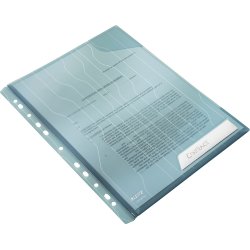 Leitz CombiFile mapp, hård baksida, blå (3 st)