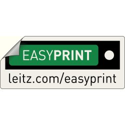 Leitz WOW printerutskrivbart register, A4, 1-6