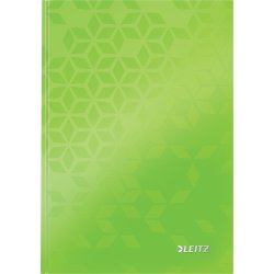 Leitz Wow anteckningsbok A5, linjerat, grön