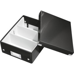 Leitz Click & Store Förvaringslåda, Small, svart