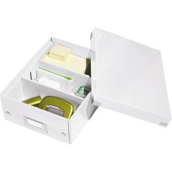 Leitz Click & Store Förvaringslåda, Small, vit