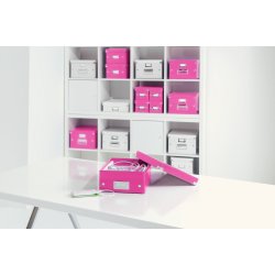 Leitz Click & Store Förvaringslåda, Medium, rosa