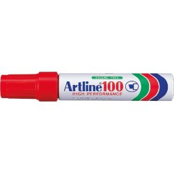 Artline EK100 permanent märkpenna, röd