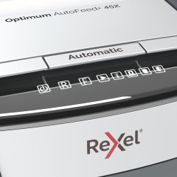 Rexel Optimum AutoFeed+ 45X dokumentförstörare