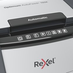 Rexel Optimum AutoFeed+ 150X Dokumentförstörare