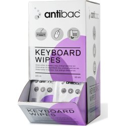 Antibac Keyboard Wipes 75% | 80 st.