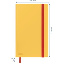 Leitz Cosy Anteckningsbok | A5 | Linjerad | Gul