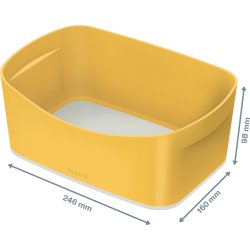 Leitz Cosy MyBox förvaringslåda Gul