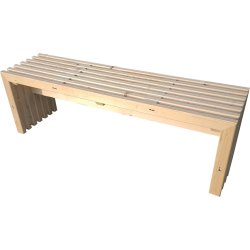 Transportbänk 139x36,5cm, Natur, Made in Denmark