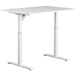 Sun-Flex II höj-/sänkbart bord, 120x80, Vit/vit