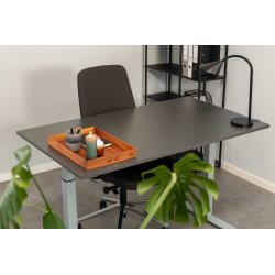 Sun-Flex II höj-/sänk bord, 140x80, svart/grå
