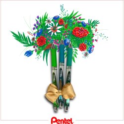 Pentel BL77 Energel rollerball 0,5 mm, blå