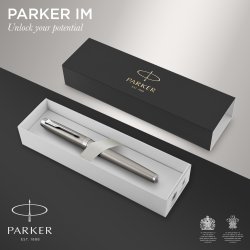 Parker IM Stainless Steel CT Reservoarpenna | M