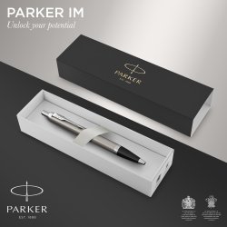 Parker IM Stainless Steel CT Kulspetspenna | M