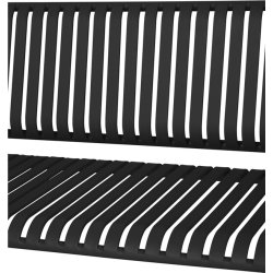Stella Trädgårdsbänk 140x56cm, svart