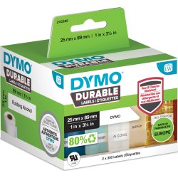 Dymo LabelWriter Durable etiketter str. 25 x 89 mm