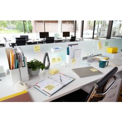 Post-it memoblokke 76 x 76 mm, gul