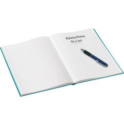 Leitz WOW anteckningsbok | A4 | Linjerad | Isblå