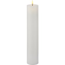 Sille Exclusive LED Ljus Ø5 x H25 cm, Vit