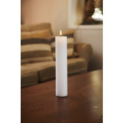 Sille Exclusive LED Ljus Ø5 x H25 cm, Vit