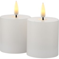 Sille Mini LED Ljus, H6,5 cm, vit