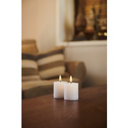 Sille Mini LED Ljus, H6,5 cm, vit