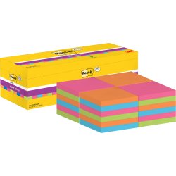 Post-it Super Sticky Notes. 24 blokke 76 x 76 mm