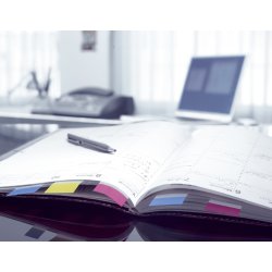 Post-it indexfane, rød 25x43 mm