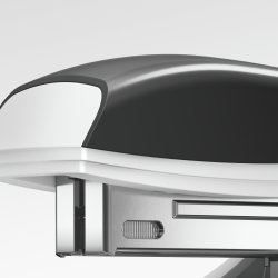 Leitz 5502 häftapparat, röd