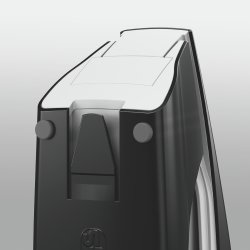 Leitz 5502 häftapparat, röd