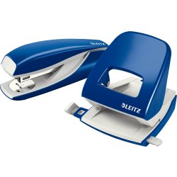 Leitz 5502 häftapparat , blå