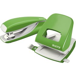 Leitz 5502 häftapparat, ljusgrön