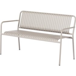 Stella Trädgårdsbänk 140x56cm, grå