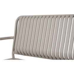 Stella Trädgårdsbänk 140x56cm, grå