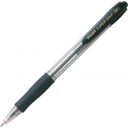Pilot Super Grip kulspetspenna, medium, svart
