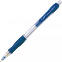 Pilot Super Grip stiftpenna, H185, 0,5 mm, blå