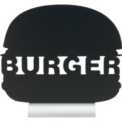 Securit Silhouette Alu Burger Bordsskylt