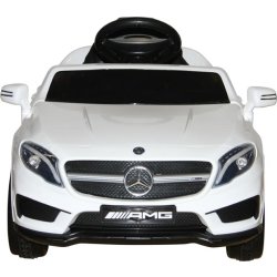 Eldriven Mercedes AMG GLA45 barnbil, 12V, vit