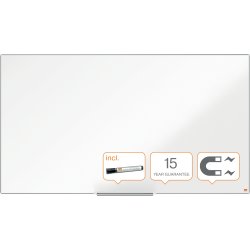 Widescreen Whiteboard Nobo NanoClean i vitt 70"