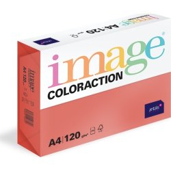 Image Coloraction A4, 120g, 250ark, koralrød