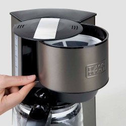 Black & Decker LCD-timer 1000W Kaffebryggare