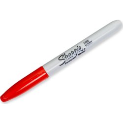 Sharpie Permanent Marker | Fine Point | Röd