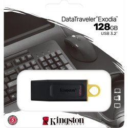 Kingston DataTraveler Exodia USB-minne | 128 GB