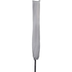Överdrag Premium för parasoll, flintagrå, H195cm