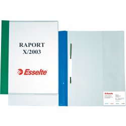 Esselte tilbudsmappe, dobbelt forside, hvid