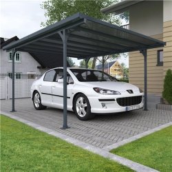 Palram Canopia Verona 5000 carport, antracitgrå