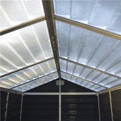 Palram Canopia SKYLIGHT 2,1 m2 Skjul, midnattsgrå